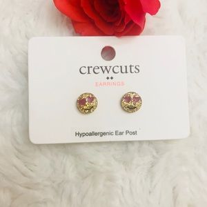 J.CREW Heart Eyes Emoji Earrings π
